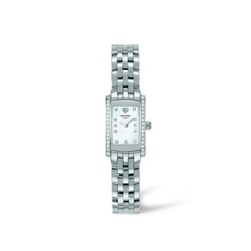 Longines DolceVita 16 Quartz Stainless Steel Diamond MOP
