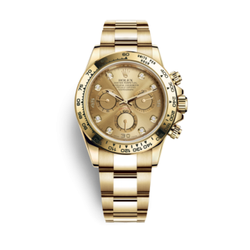 Rolex Cosmograph Daytona Yellow Gold / Champagne Diamond
