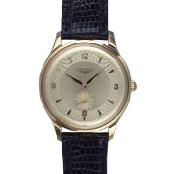Longines Heritage Prestige Yellow Gold / Champagne