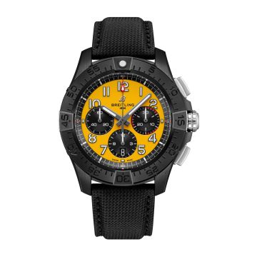 Breitling Avenger B01 Chronograph 44 Night Mission / Yellow / Strap