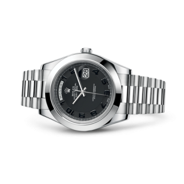 Rolex Day-Date II Platinum Black Arabic