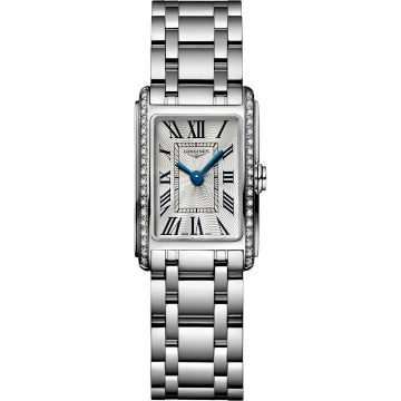 Longines DolceVita 17.4 Quartz Stainless Steel / Diamond / Silver / Bracelet