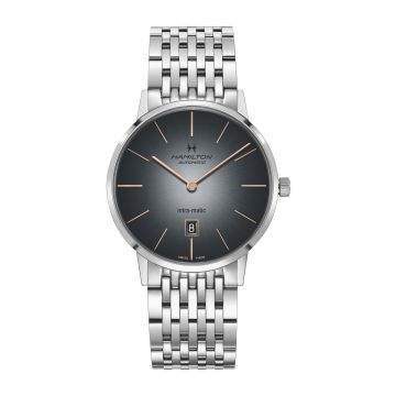 Hamilton Intra-Matic 42 Stainless Steel / Grey / Bracelet