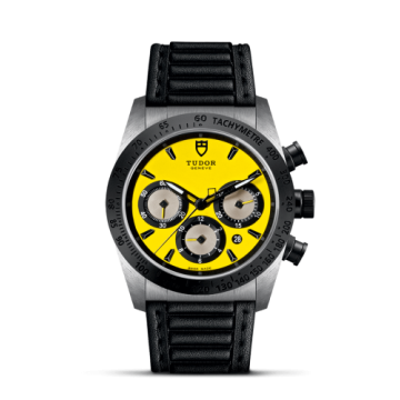 Tudor Fastrider Chrono Yellow / Leather