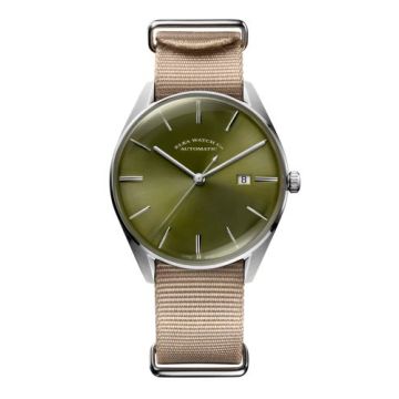 Elka Watch Co. D-Series Stainless Steel / Green / NATO