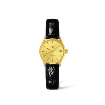 Longines Lyre 25 Automatic PVD Gold / Champagne