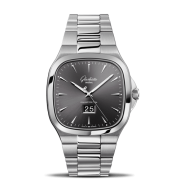 Glashütte Original Seventies Panorama Date Ruthenium Bracelet