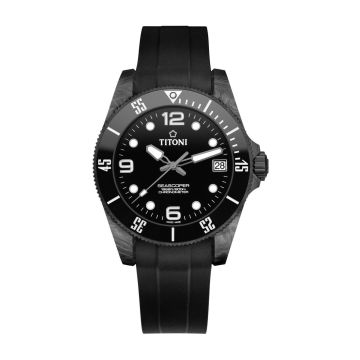 Titoni Seascoper 600 CarbonTech Manufacture Chronometer