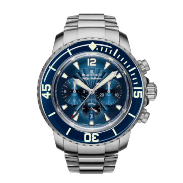 Blancpain Fifty Fathoms Chronographe Flyback Stainless Steel / Bue / Bracelet
