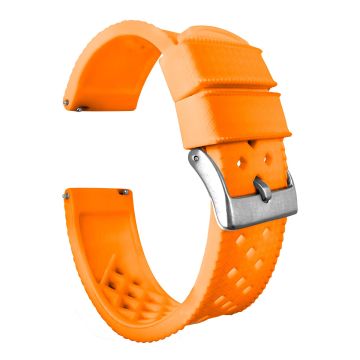 Tropical Style Orange Watch Band - 22mm