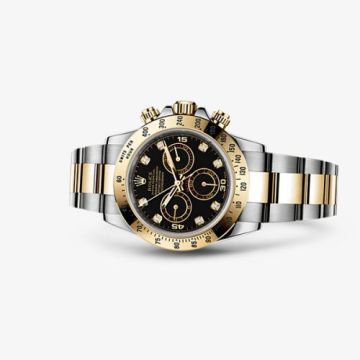 Rolex Daytona Rolesor Black Diamond