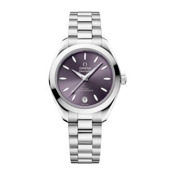 Omega Seamaster Aqua Terra 150M Master Co-Axial 30 Stainless Steel / Lavender / Bracelet