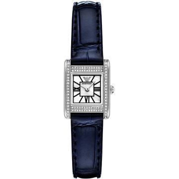 Emporio Armani Genni Silvery / Blue 26mm