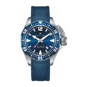 Hamilton Frogman Auto 42 Stainless Steel / Blue / Rubber