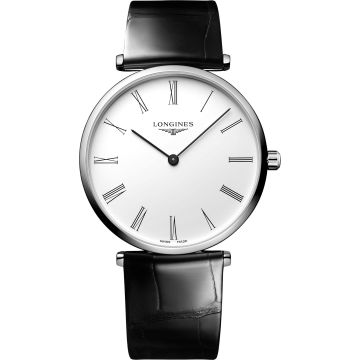 Longines La Grande Classique 38 Stainless Steel / White - Roman