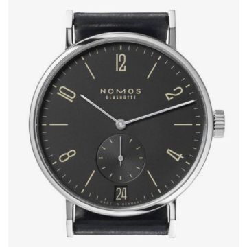 Nomos Glashütte Tangente Ruthenium Datum