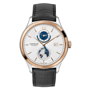 Montblanc Heritage Chronométrie Dual Time Stainless Steel / Red Gold / Silver / Vasco Da Gama Limited Edition