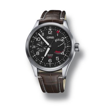 Oris Big Crown ProPilot Calibre 114 Stainless Steel / Black / Alligator