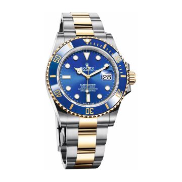 Rolex Submariner Date 41 Stainless Steel / Yellow Gold / Blue