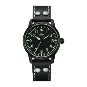 Laco Pilot Watch Basic London Stainless Steel / Black