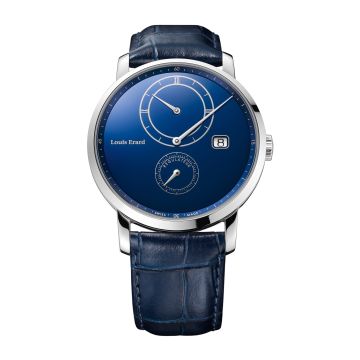Louis Erard Excellence Le Régulateur Louis Erard x Eric Giroud Stainless Steel / Blue
