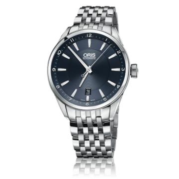 Oris Artix Date 39 Stainless Steel / Blue / Bracelet