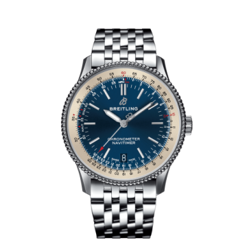 Breitling Navitimer 1 38 Automatic Stainless Steel / Blue / Bracelet