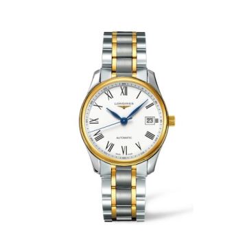 Longines Master Collection Date 36 Two Tone Roman
