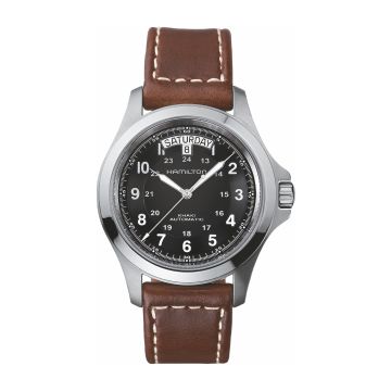 Hamilton Khaki Field King Auto 40 Stainless Steel / Black