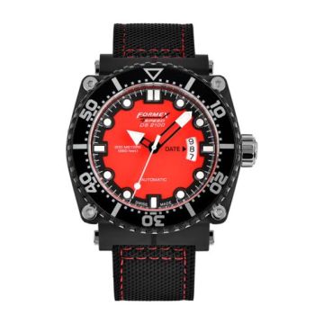 Formex Diver Automatic Red / Calf