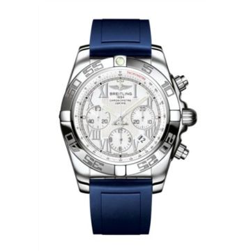 Breitling Chronomat 44 Stainless Steel / Antarctica White / Rubber