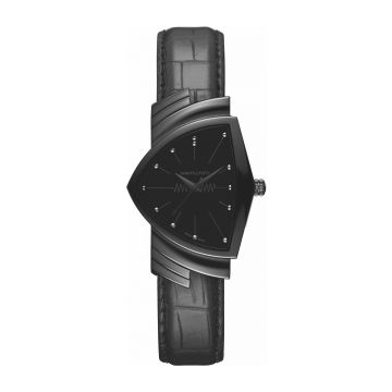 Hamilton Ventura Quartz 32.3 PVD / Black