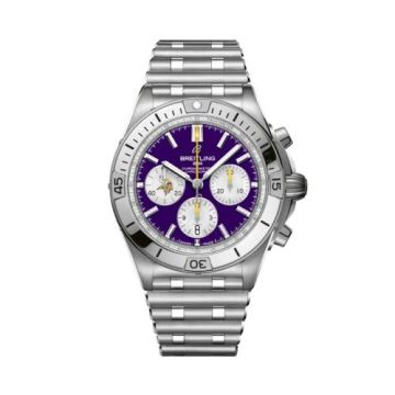 Breitling Chronomat B01 42 NFL Minnesota Vikings / Rouleaux