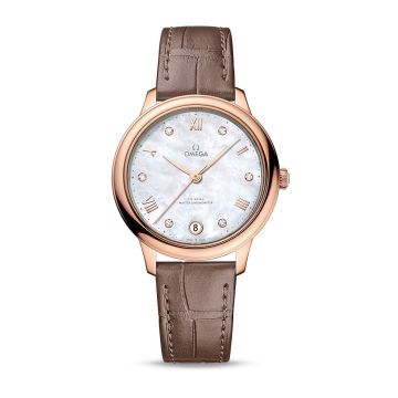 Omega De Ville Master Chronometer 34 Sedna Gold / MOP - Diamond