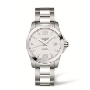 Longines Conquest 39 Automatic Silver
