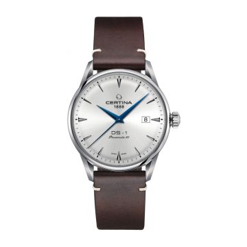 Certina DS-1 Powermatic 80 40 Stainless Steel / Silver / Mesh