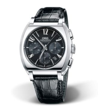 Oris Frank Sinatra Chronograph Stainless Steel / Black