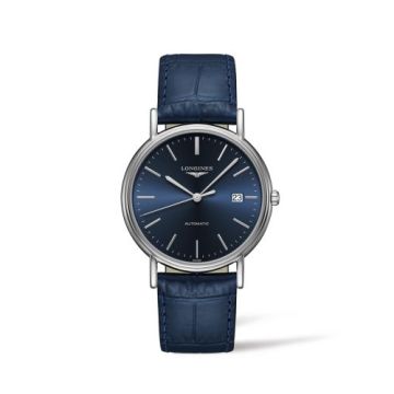 Longines Presence 38.5 Automatic Stainless Steel / Blue