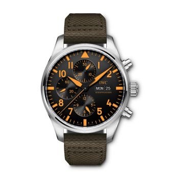IWC Schaffhausen Pilot's Watch Chronograph Orange Storm