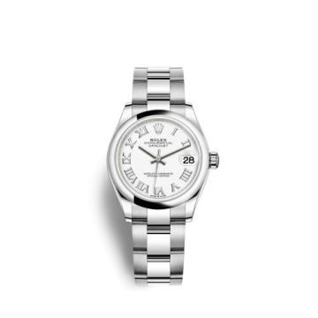 Rolex Datejust 31 Stainless Steel / Oyster / White - Roman