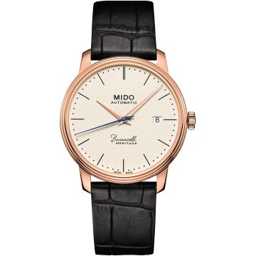 Mido Baroncelli Heritage Rose Gold / Beige