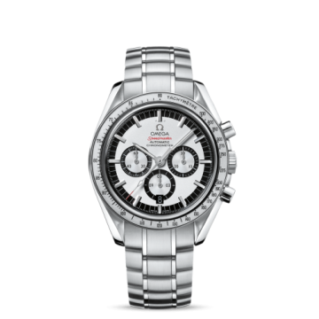 Omega Speedmaster Michael Schumacher Stainless Steel / Silver / Bracelet / The Legend Silver