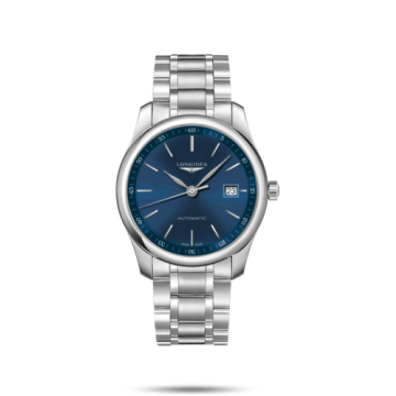 Longines Master Collection 40 Date Stainless Steel / Blue / Bracelet