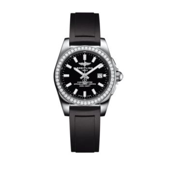 Breitling Galactic 29 Stainless Steel / Diamond / Trophy Black / Rubber