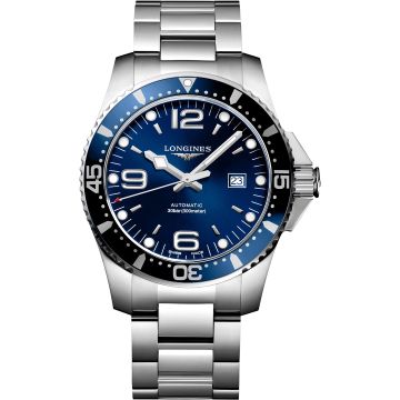 Longines HydroConquest 44 Automatic Stainless Steel / Blue / Bracelet
