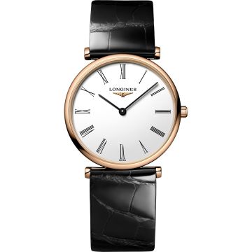 Longines La Grande Classique 29 Quartz Stainless Steel / PVD Red / White