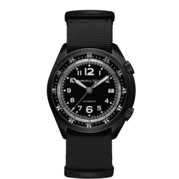 Hamilton Khaki Pilot Pioneer Alu Black Auto