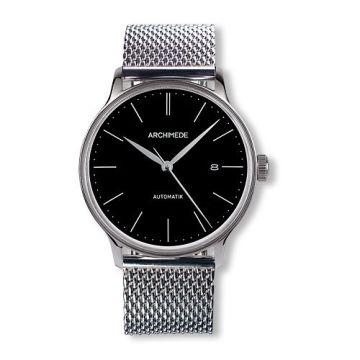 Archimede 1950-1 Stainless Steel / Black / Mesh