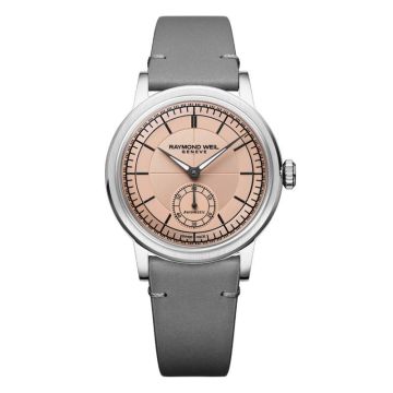 Raymond Weil Millésime Automatique Petite Seconde 35mm Saumon
