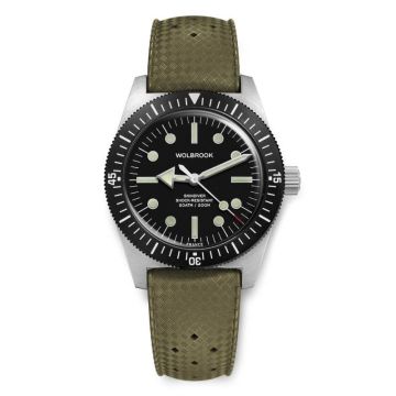 Wolbrook de Plongée Automatique Skindiver 38 mm C3 Lume